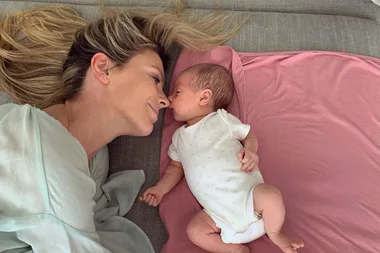 Jennifer Hawkins Is Being Mum-Shamed After Sharing A Photo Of Baby Frankie At The Beach