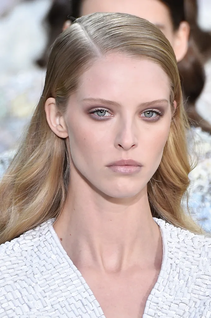 Beauty had a schoolgirl aesthetic at CHANEL.