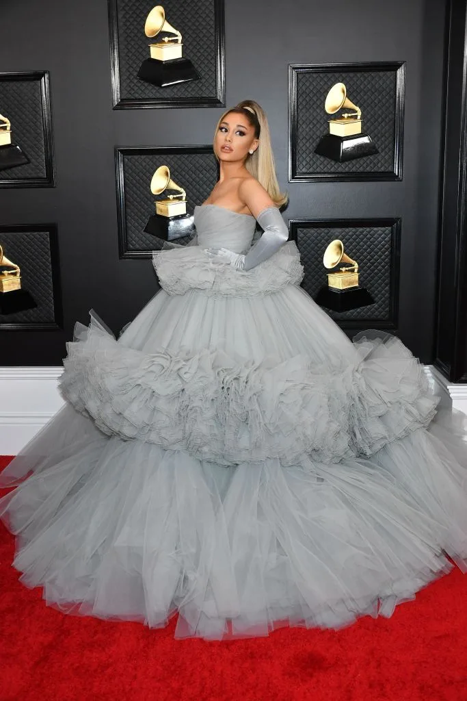 Ariana Grande at the 2020 Grammy Awards.