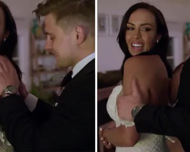 MAFS’ Mikey awkwardly undresses bride Natasha after wedding