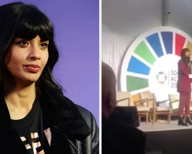 Jameela Jamil shuts down rude audience member