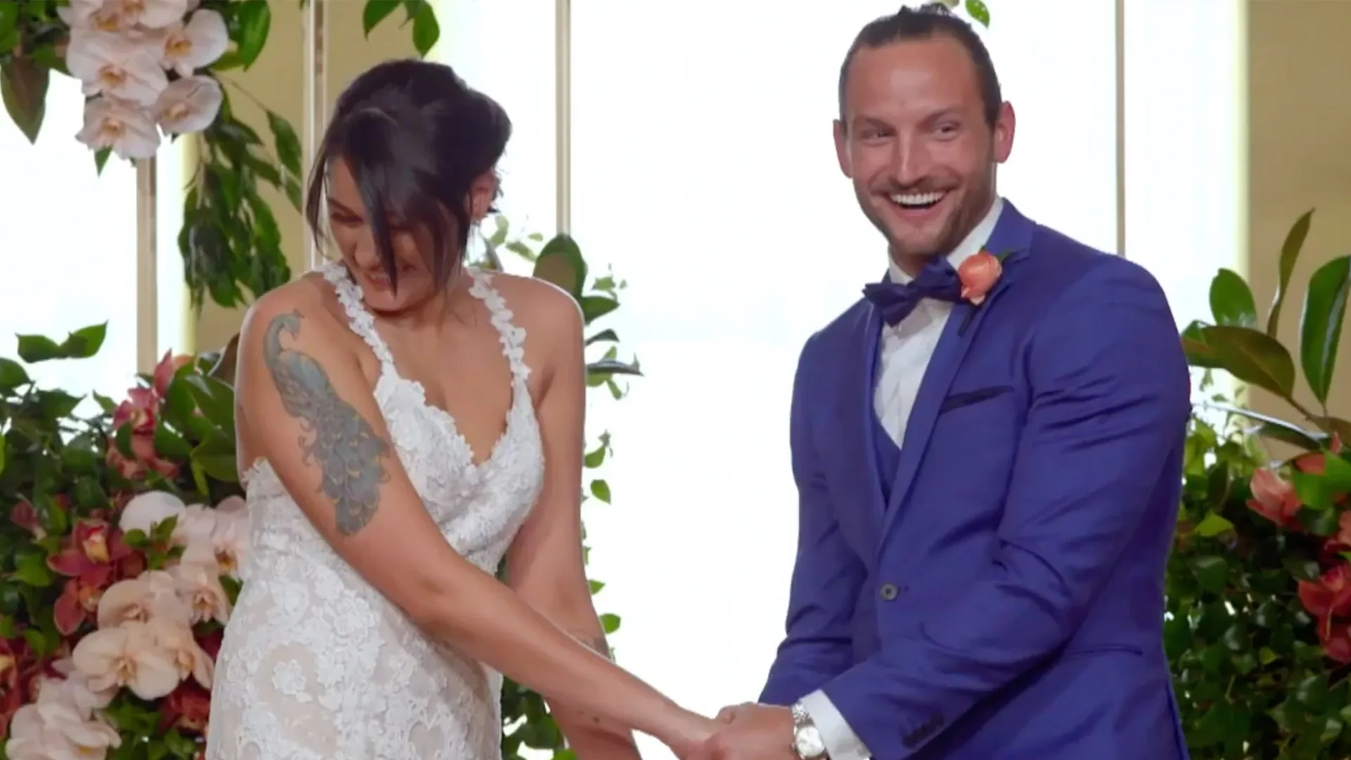 MAFS’ Connie and Jonethen exchange wedding vows