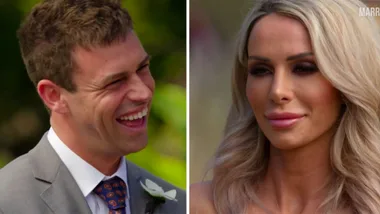 MAFS’ Stacey and Michael exchange wedding vows