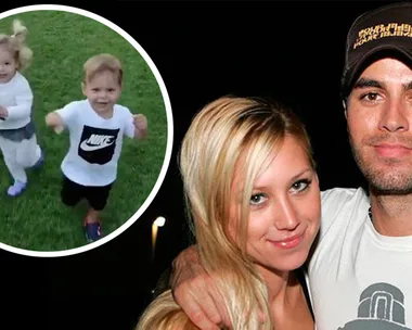 Anna Kournikova & Enrique Iglesias Share Video of Adorable Twins