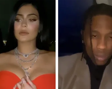 Kylie Jenner joins sisters & Travis Scott in wild car ride to afterparty