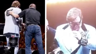 Elton John breaks down on stage after losing voice mid concert