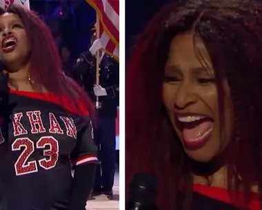 Chaka Khan sings National Anthem at 2020 NBA All-Star Game