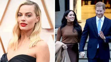 Margot Robbie says she plans to invite Harry and Meghan to dinner