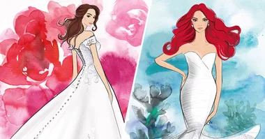 Make All Your Princess Dreams Come True With This Disney Princess-Inspired Wedding Dress Collection