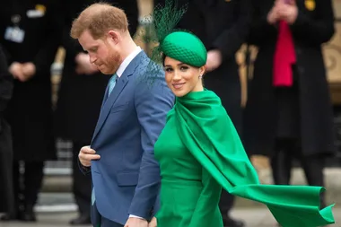 Twitter Can’t Get Enough Of Meghan Markle’s Final Royal Engagement Outfit