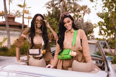 Fendi Puts A Luxury Twist On BFF Dressing With Winnie Harlow And Shannon Hamilton