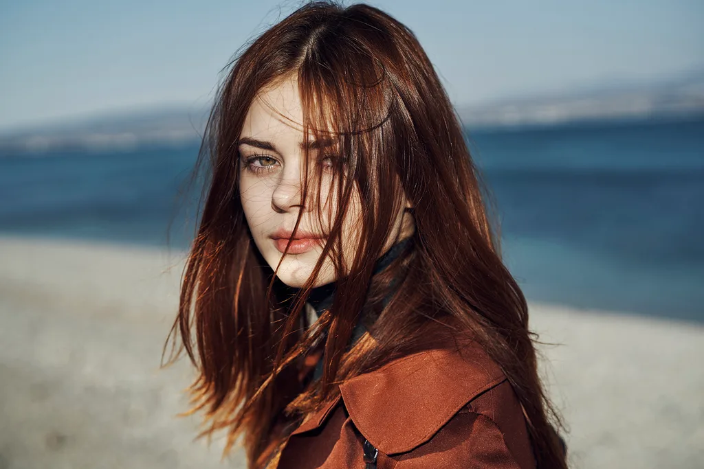 Brunette hair