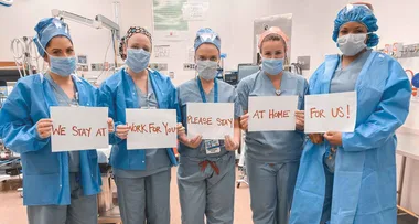 ‘Stay Home For Us’ Is The Viral Message From Health Care Workers We Need To Listen To