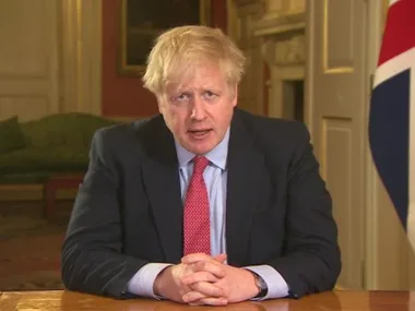 The British Prime Minister Boris Johnson tests positive for coronavirus