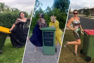 People Are Dressing Up To Take Their Bins Out For An ‘Isolation Outing’