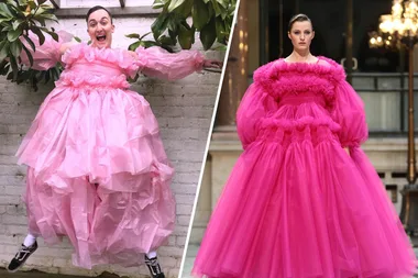 People Are Recreating Famous Fashion Moments In Quarantine