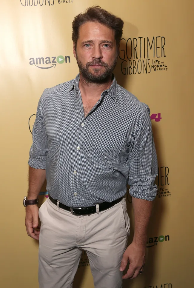 Person in a checkered shirt at a "Gortimer Gibbon's Life on Normal Street" Amazon event.