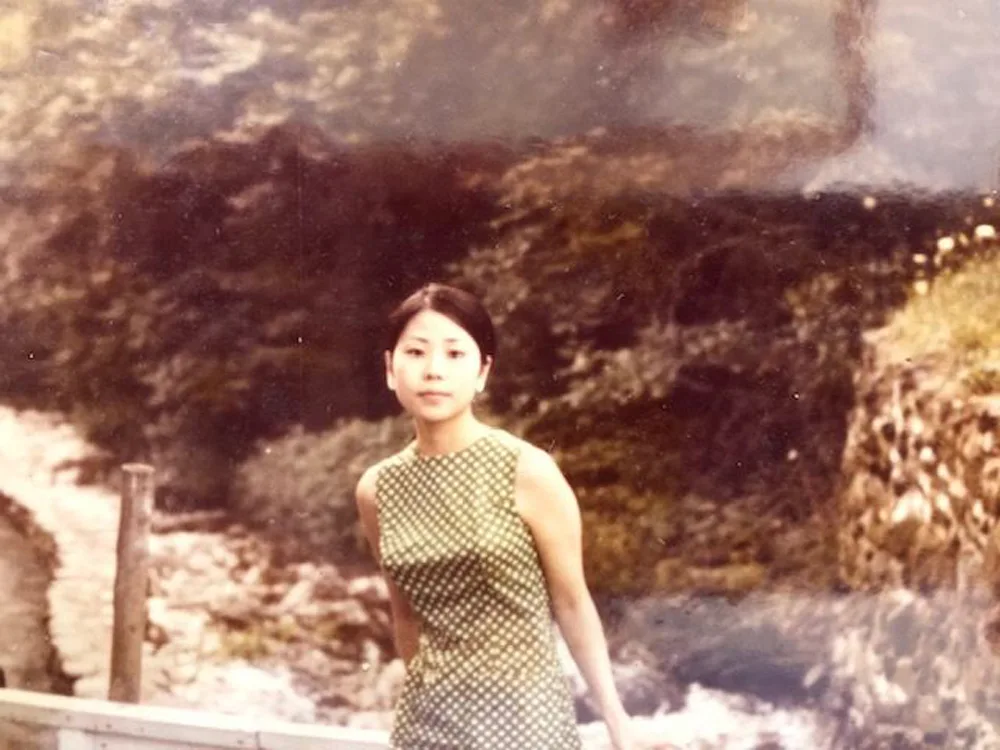 The author's mother visiting Taiwan in 1975, after getting her Ph.D. Courtesy Joyce Chang