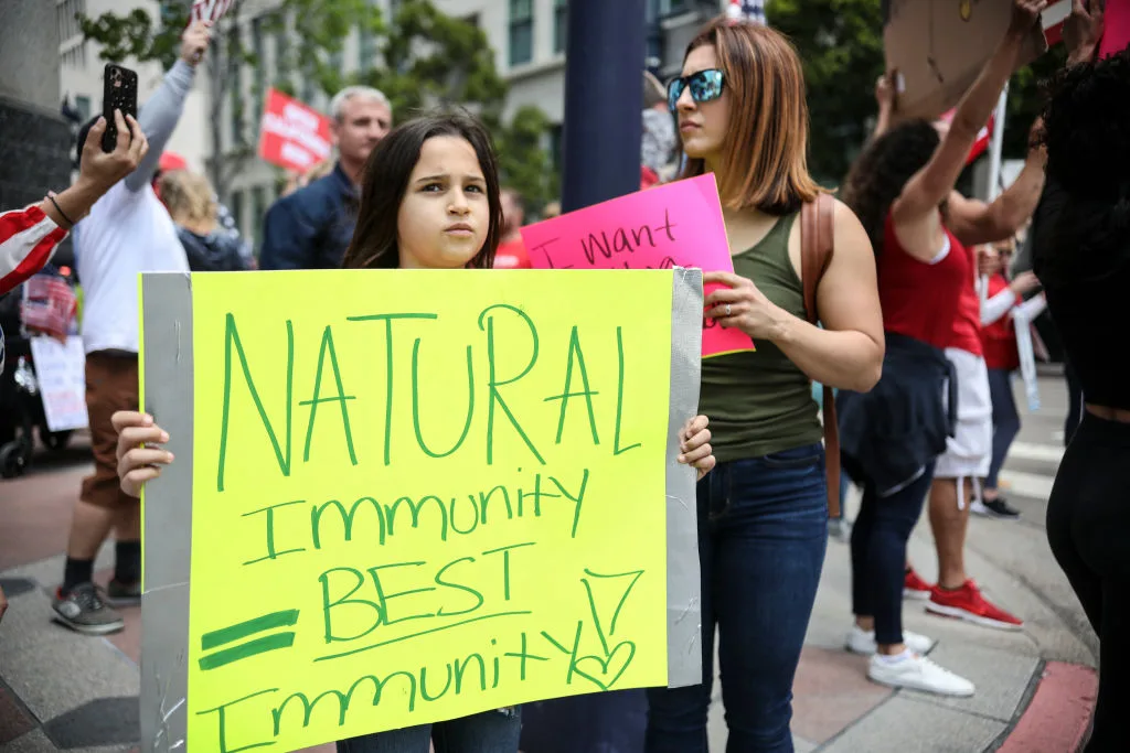 coronavirus protests