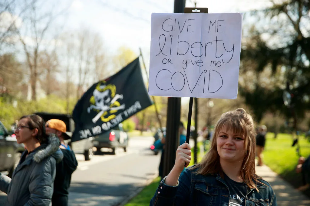 coronavirus protests