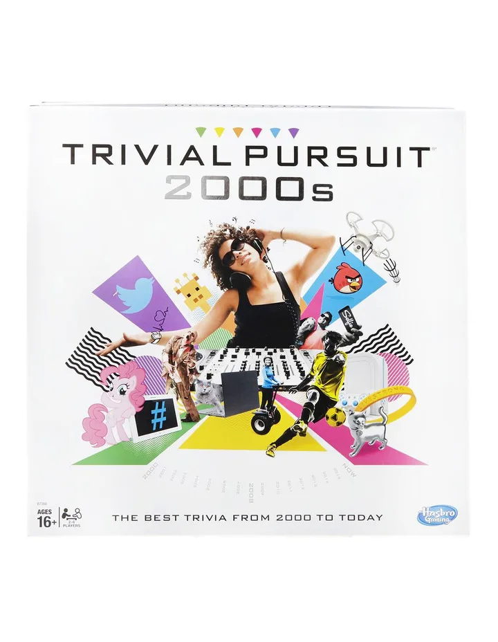 Hasbro Board Games Trivial Pursuit 2000's