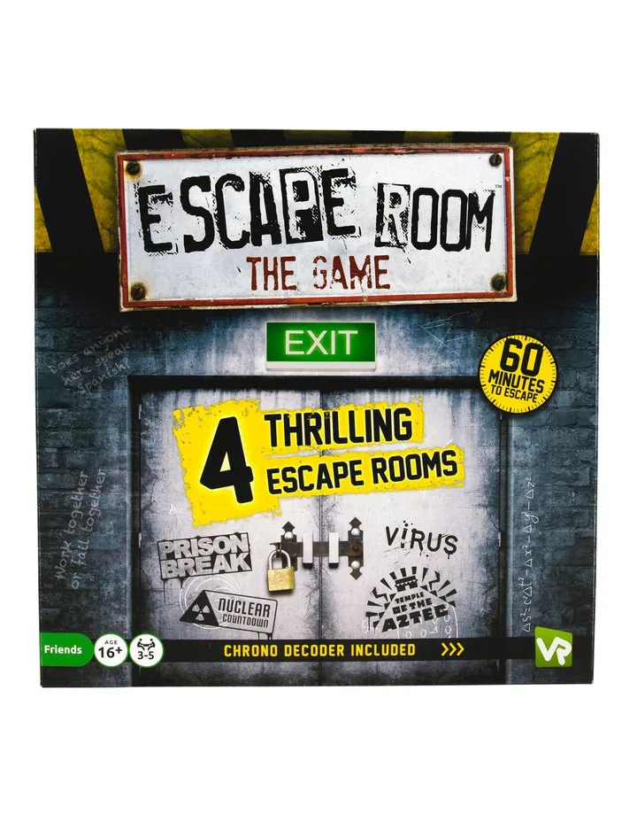 Escape Room the Game - 4 Rooms Plus Chrono Decoder