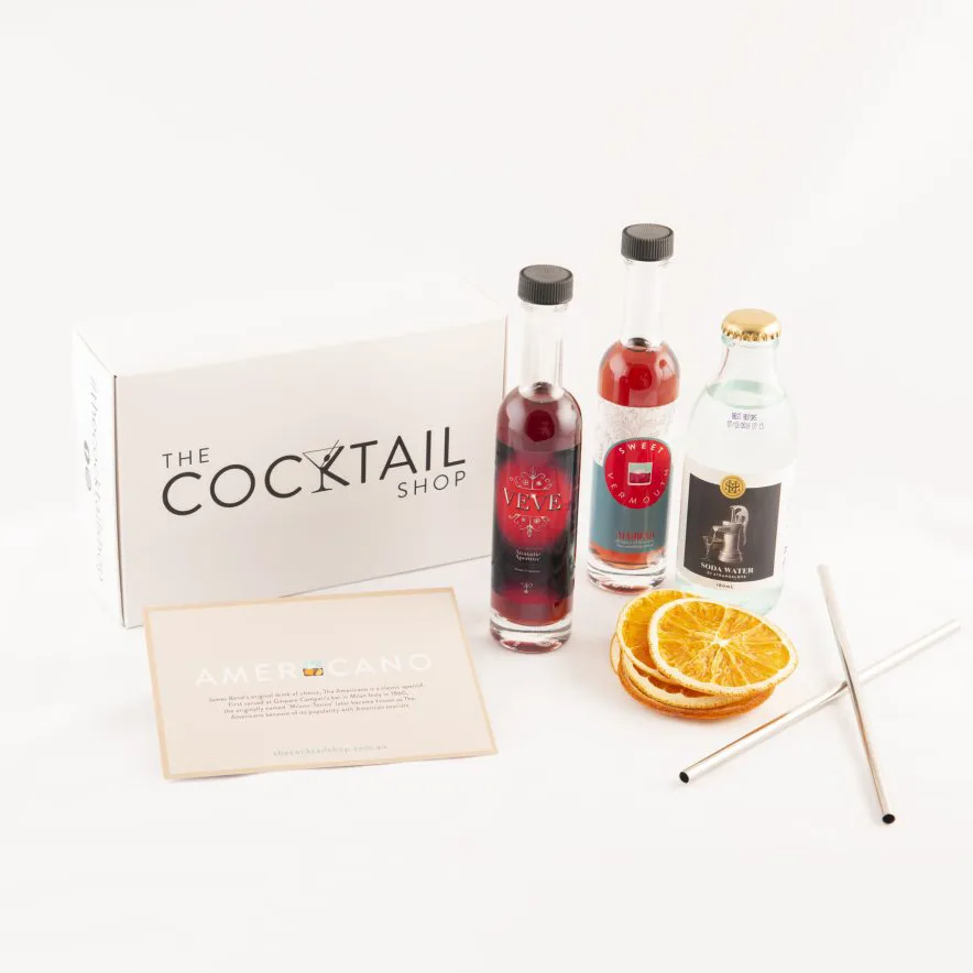 The Cocktail Shop Americano Cocktail Kit