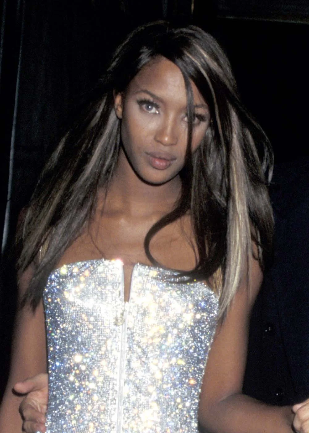 Naomi Campbell at the 1995 met gala