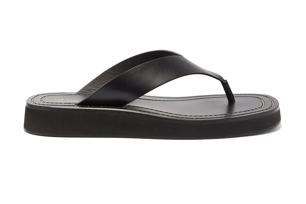 THE ROW Ginza leather sandals $1,267