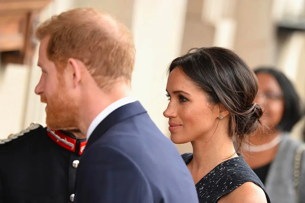 Meghan Markle Wearing Cartier Earrings