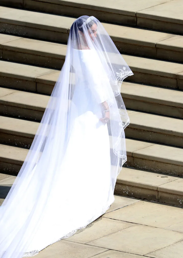 Meghan Markle at her 2018 wedding.