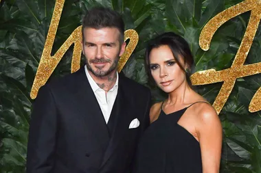 Victoria Beckham Posted A Rare Photo Smiling, And David Had Jokes