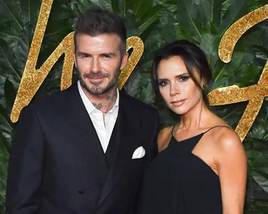 Victoria Beckham Posted A Rare Photo Smiling, And David Had Jokes