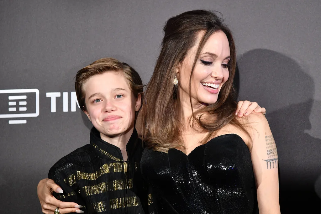 Angelina and Shiloh Jolie evolution.