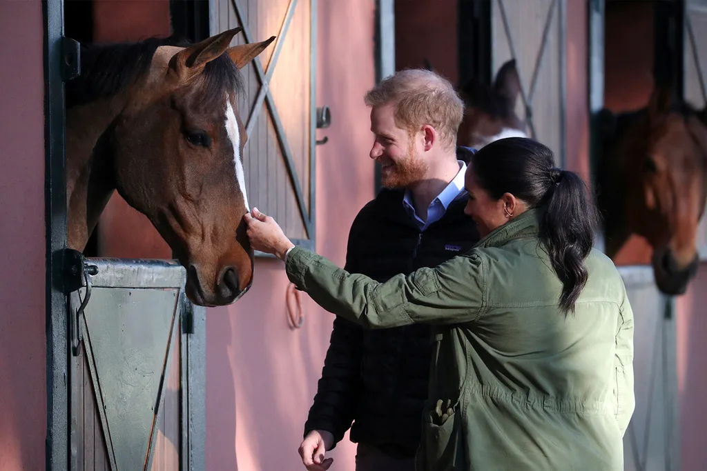 Meghan Markle With Horse