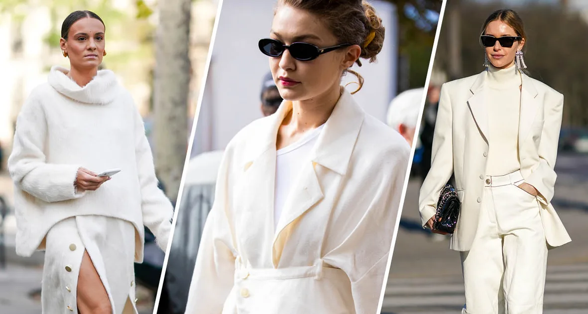 A Guide To Wearing White In Winter