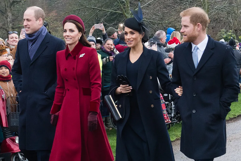 Prince William, Kate Middleton, Meghan Markle and Prince Harry