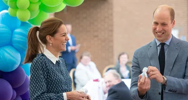 Kate Middleton And Prince William Match In Blue For In-Person Hospital Visit