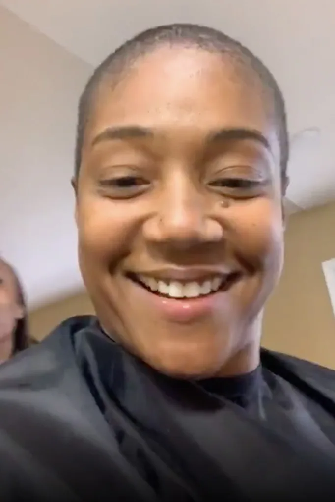 Tiffany Haddish Just Shaved Her Head