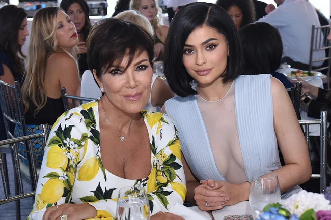 Kris Jenner and Kylie Jenner are lookalikes
