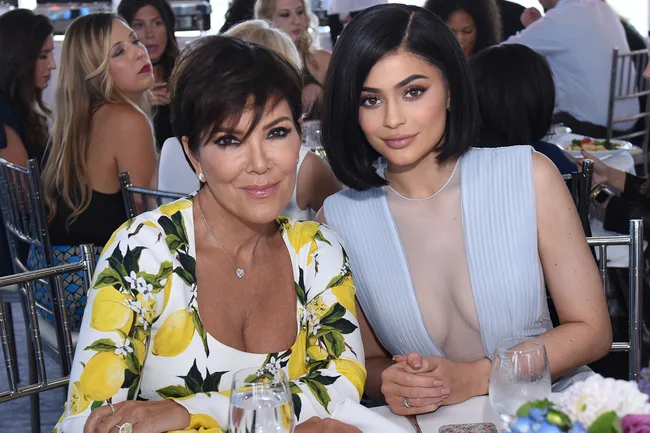 Kris Jenner and Kylie Jenner are lookalikes