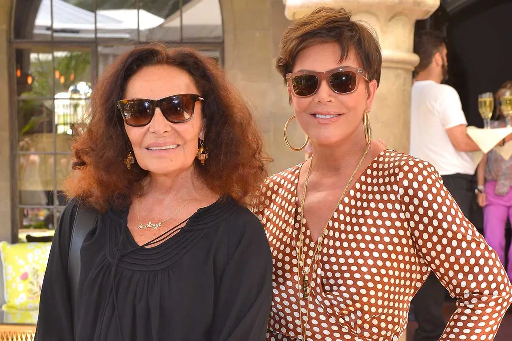 Diane Von Furstenberg and Kris Jenner