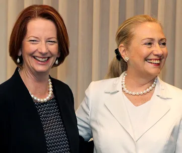 Julia Gillard Calls Out Americans On Sexism Against Hillary Clinton