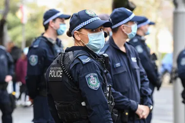 The Organisers Behind An Anti-Mask Rally In Melbourne Have Been Arrested