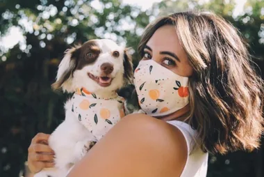 You Can Now Match Your Face Mask To Your Dog’s Bandana