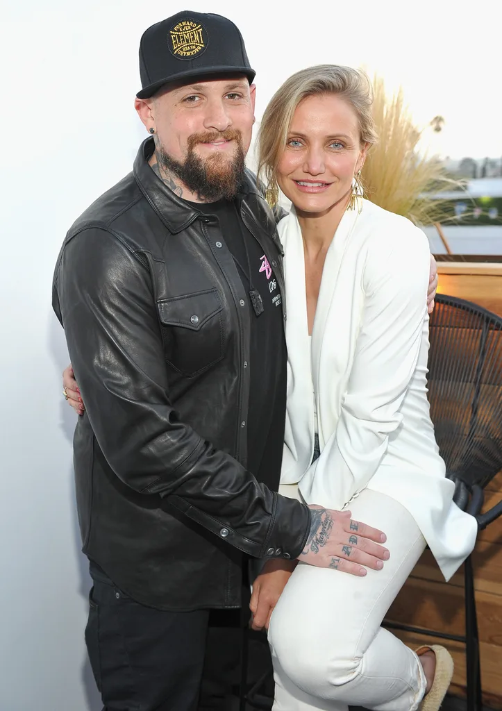 Cameron Diaz and Benji Madden