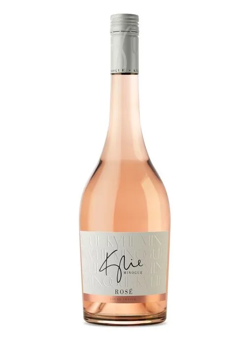 Kylie Minogue's rose wine