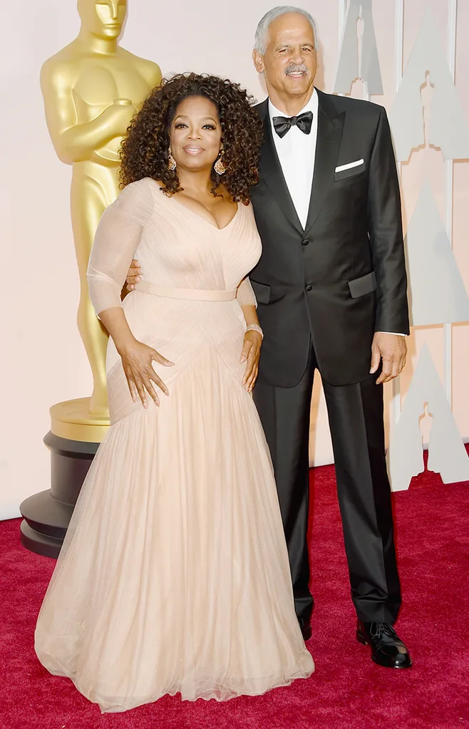 Oprah Winfrey and Stedman Graham