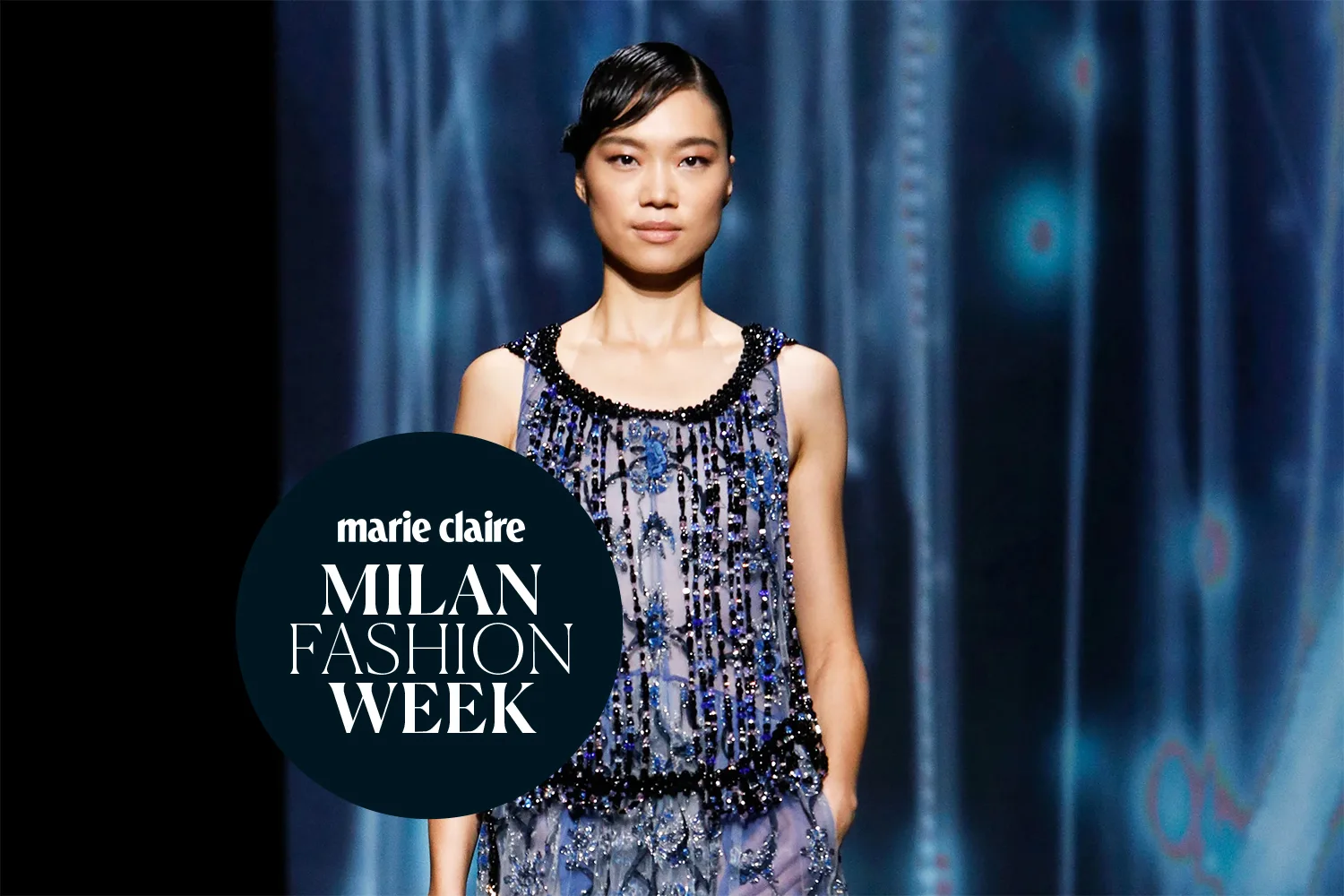 Giorgio Armani’s Spring 2021 Runway Was A Television Spectacular