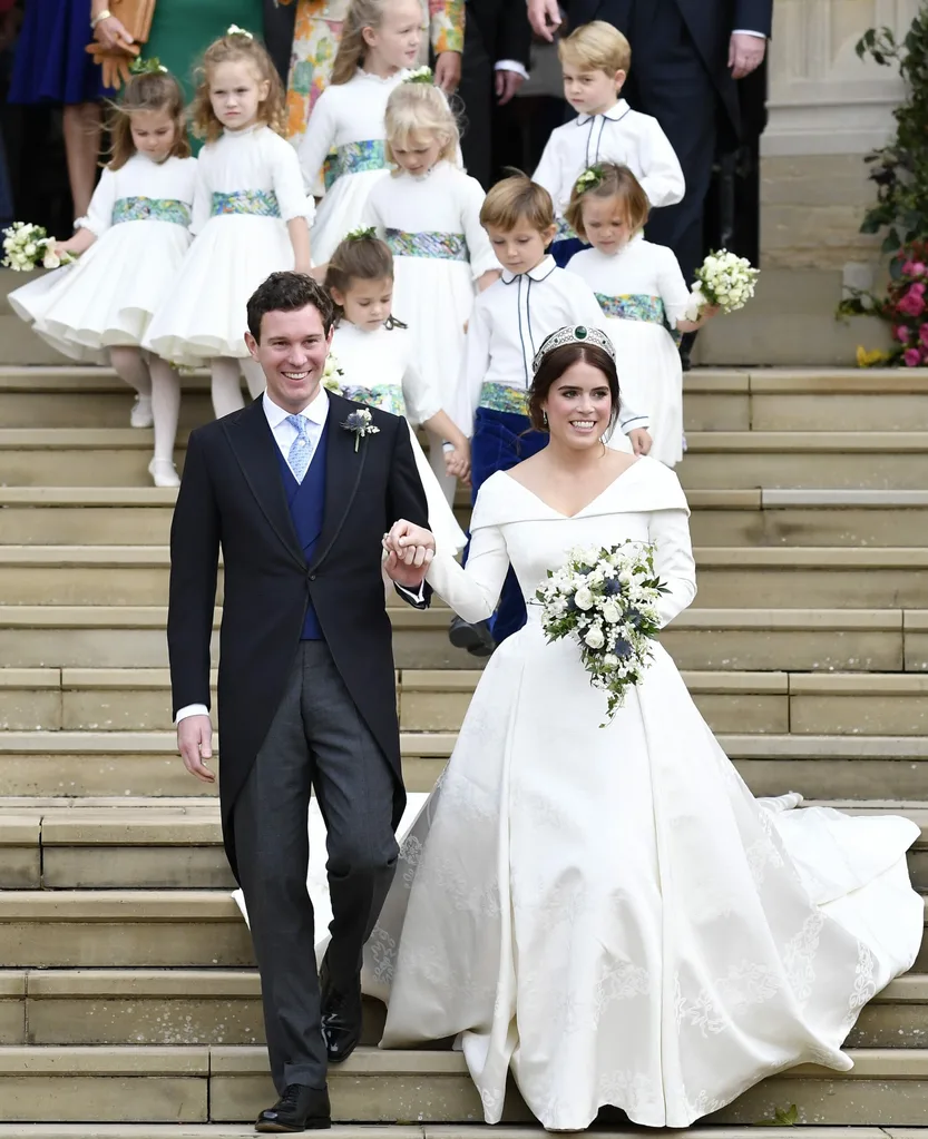 Princess Eugenie and Jack Brooksbank at their wedding in 2018